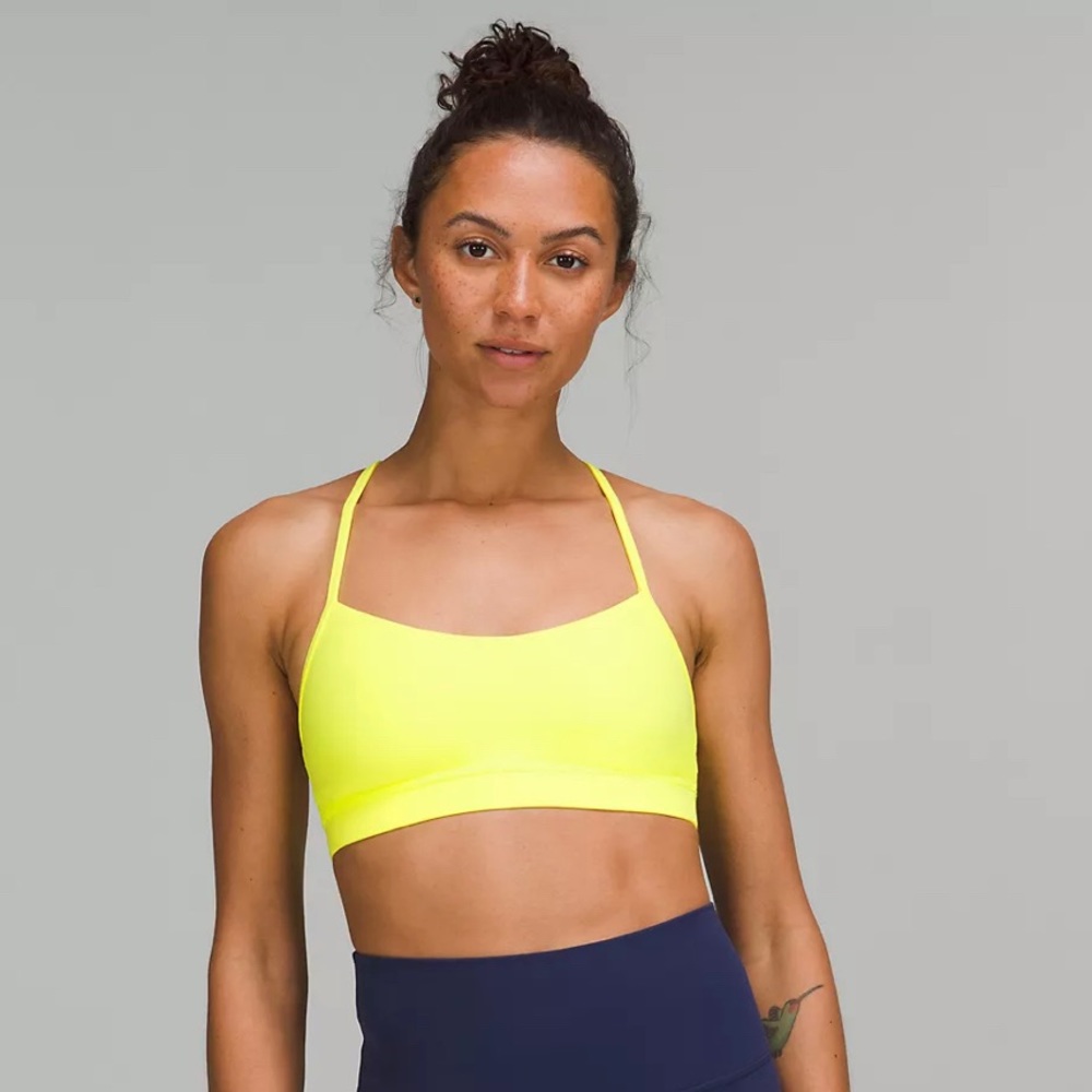 Lululemon Flow Y Nulu Bra *Light Support A–C Cups
Electric Lemon
Size 4